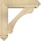 Ekena Millwork Legacy Arts and Crafts Rough Sawn Bracket w/ Offset Brace, Douglas Fir, 6"W x 22"D x 22"H BKT0604X22X22LEC03RDF - alternate 2